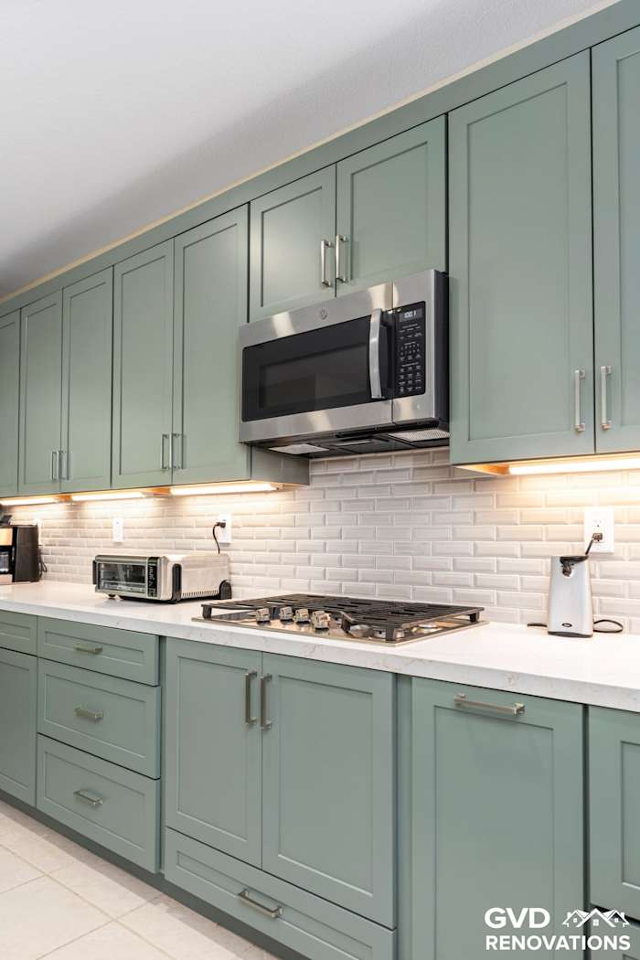 Custom Kitchen Remodel With Built-In Bar