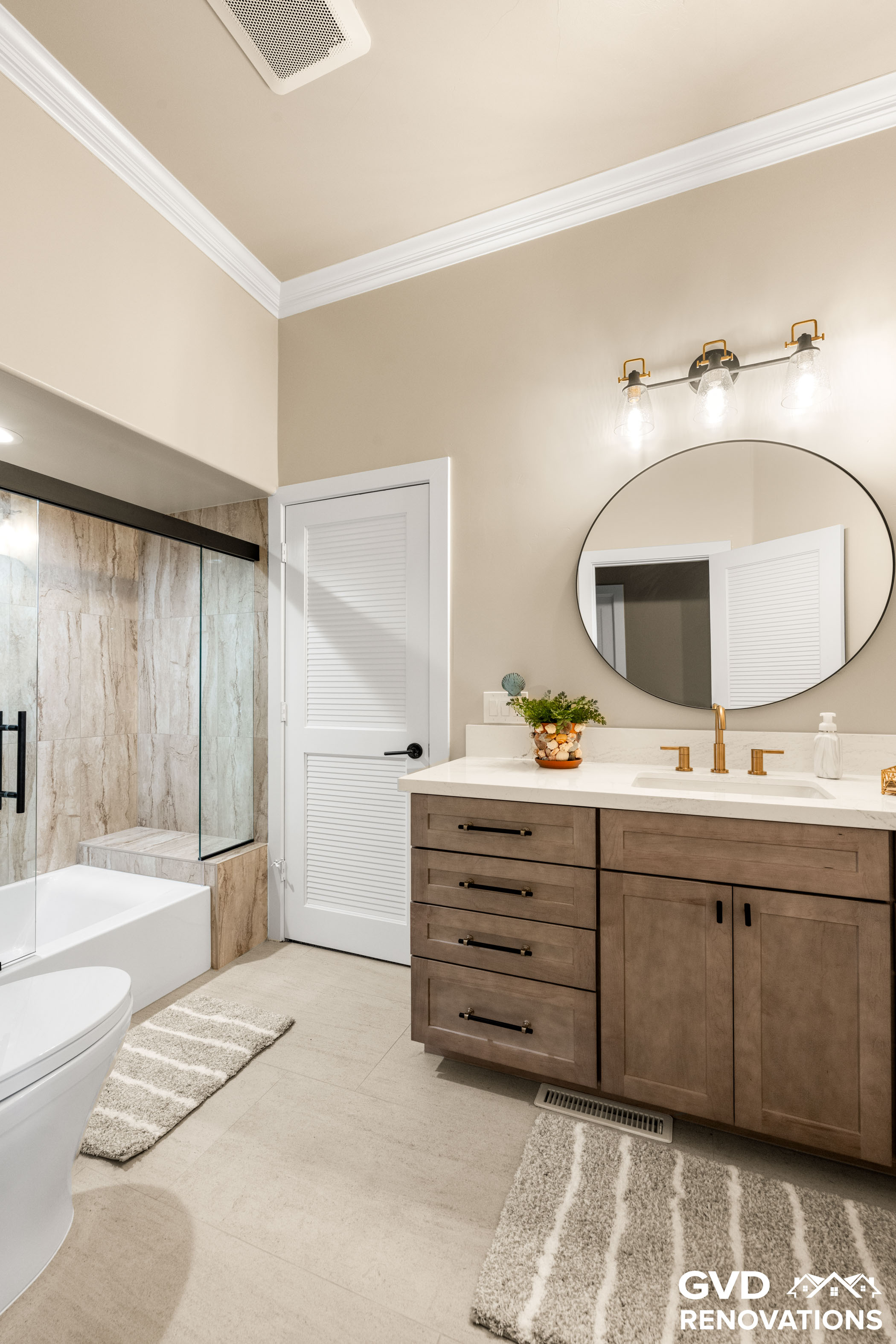 High-End Master & Guest Bath Transformation