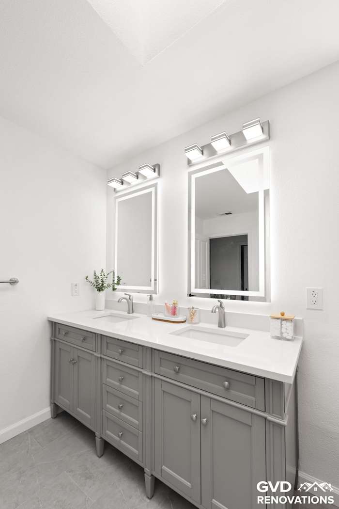Guest & Master Bathroom Remodel with Spa-Style Upgrades