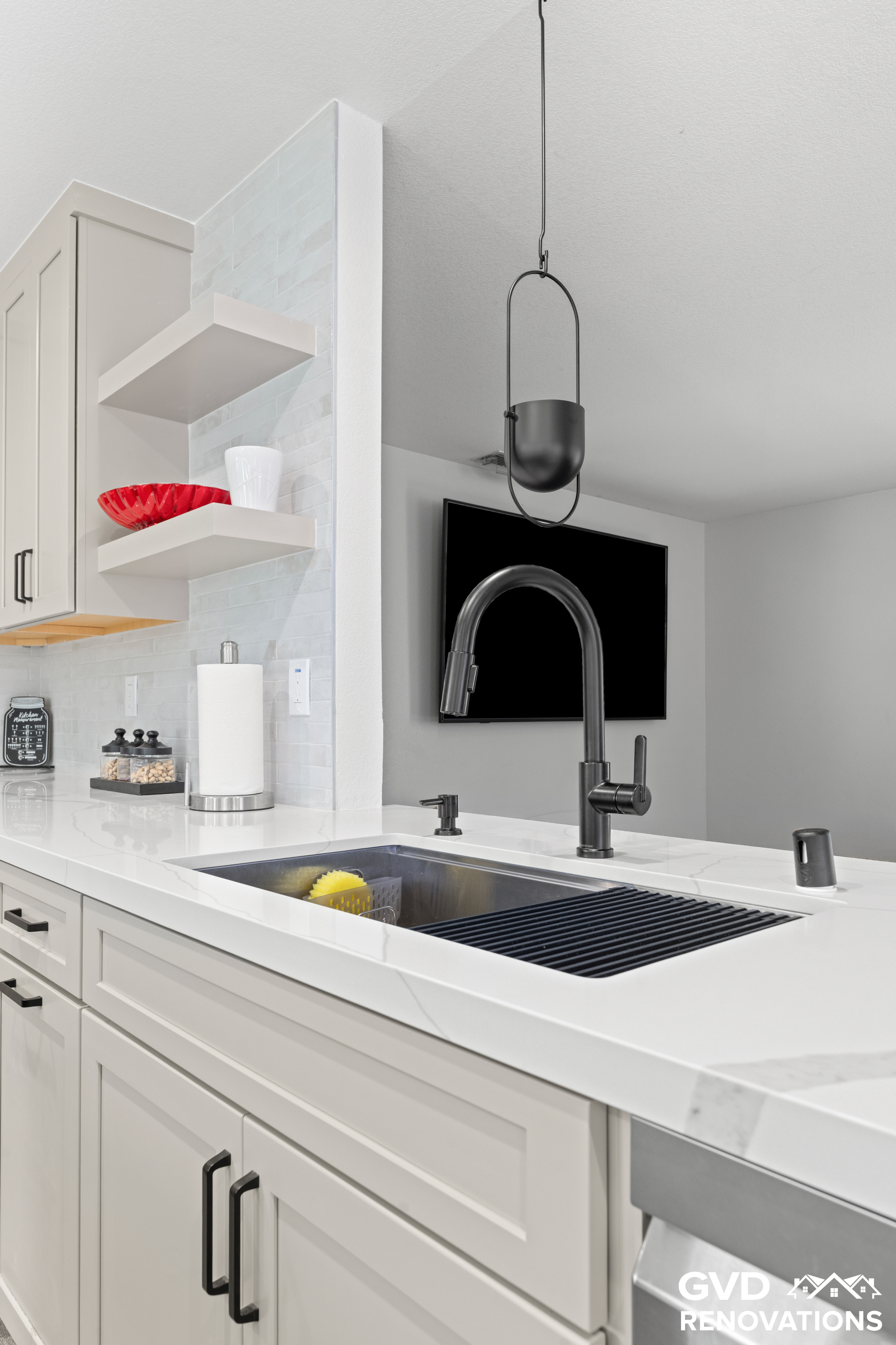 Custom Two-Tone Kitchen Transformation