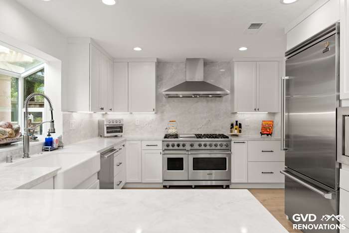 Open-Concept Kitchen Remodel with Custom Wine Cellar