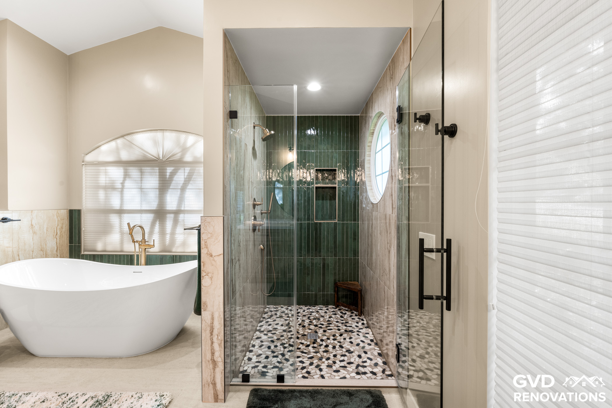 High-End Master & Guest Bath Transformation