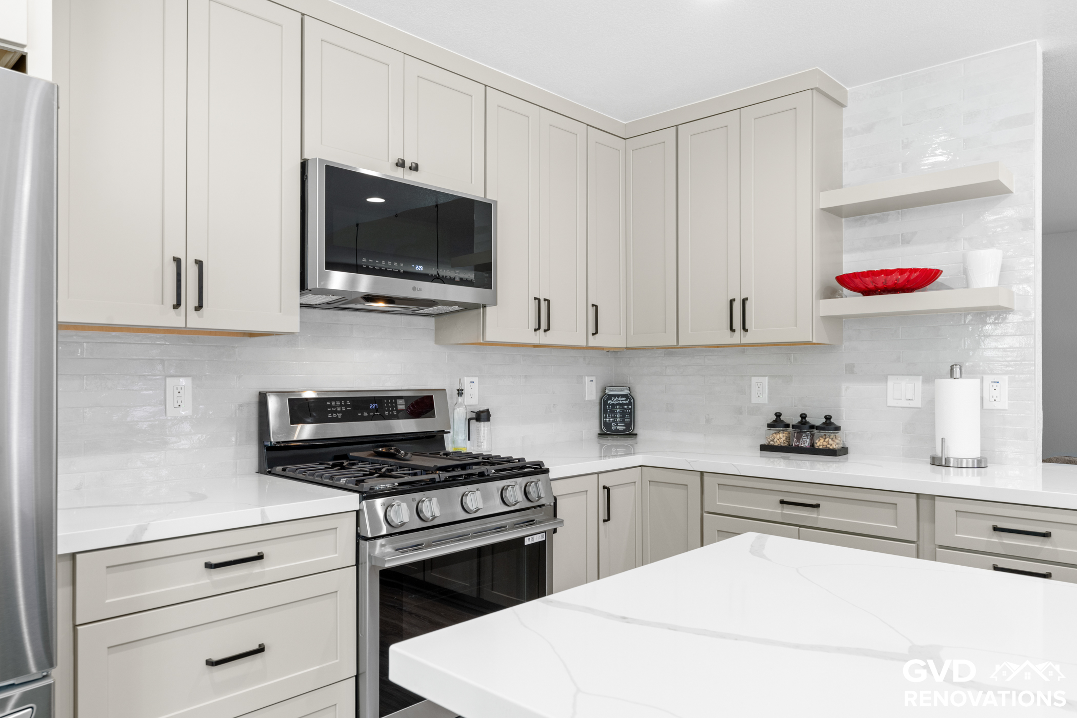 Custom Two-Tone Kitchen Transformation