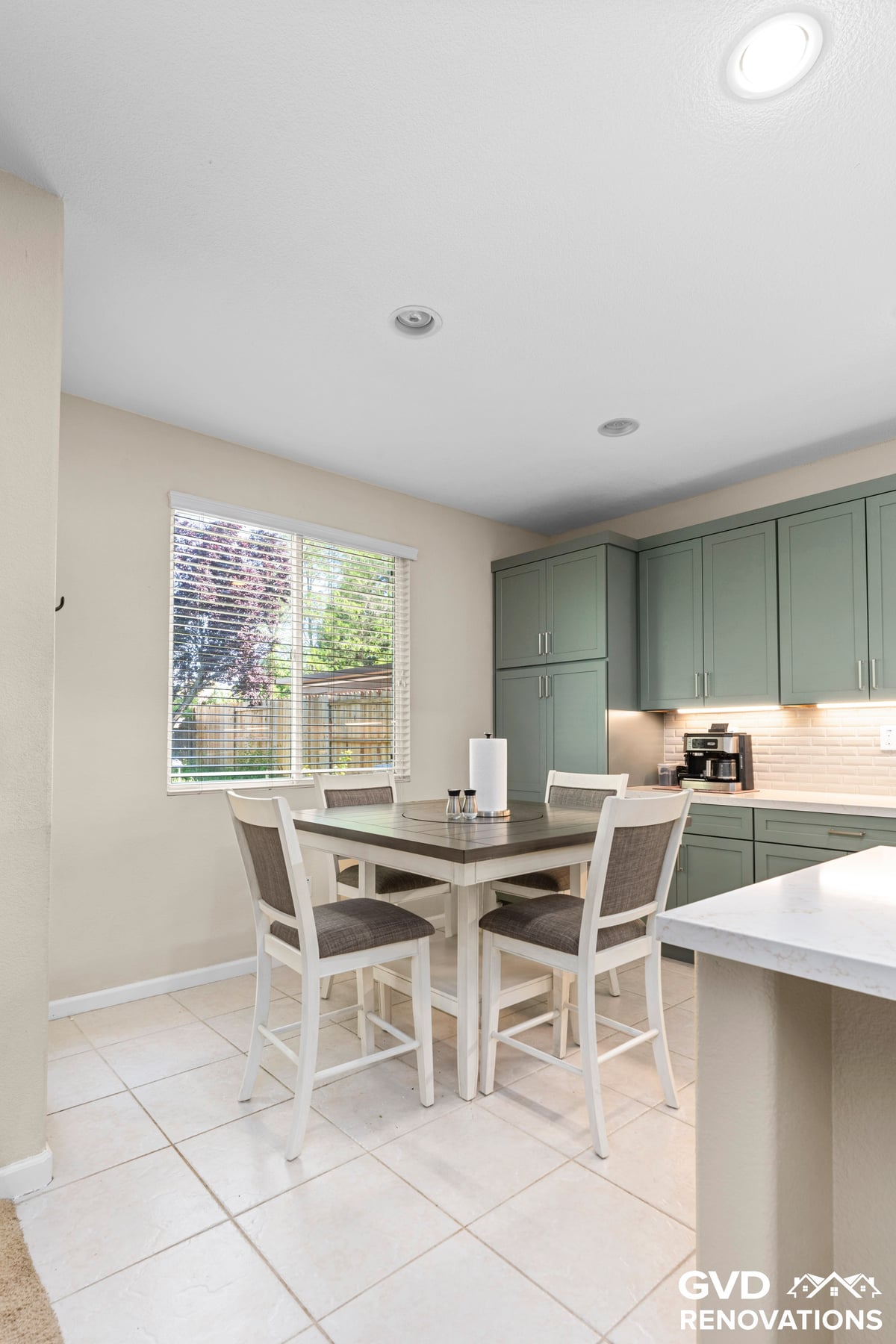 Custom Kitchen Remodel With Built-In Bar