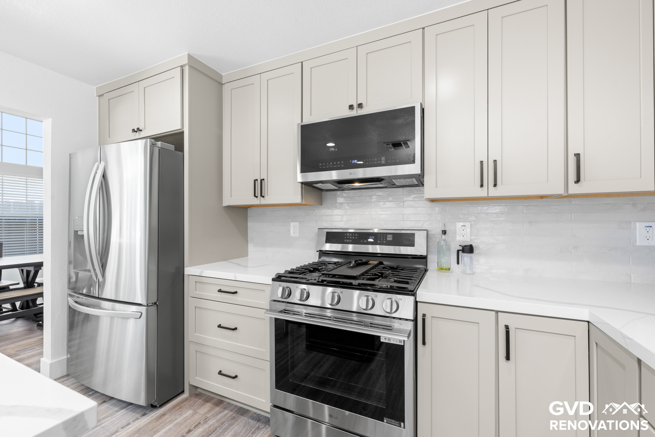 Custom Two-Tone Kitchen Transformation