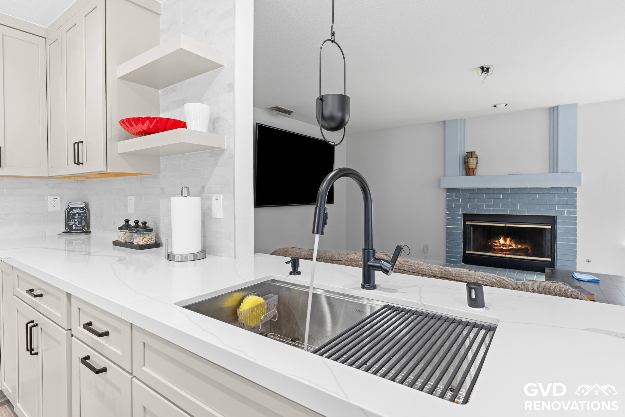 Custom Two-Tone Kitchen Transformation