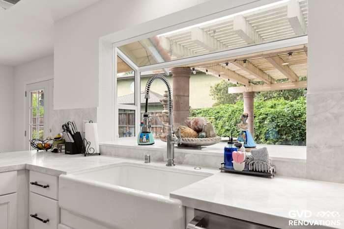 Open-Concept Kitchen Remodel with Custom Wine Cellar