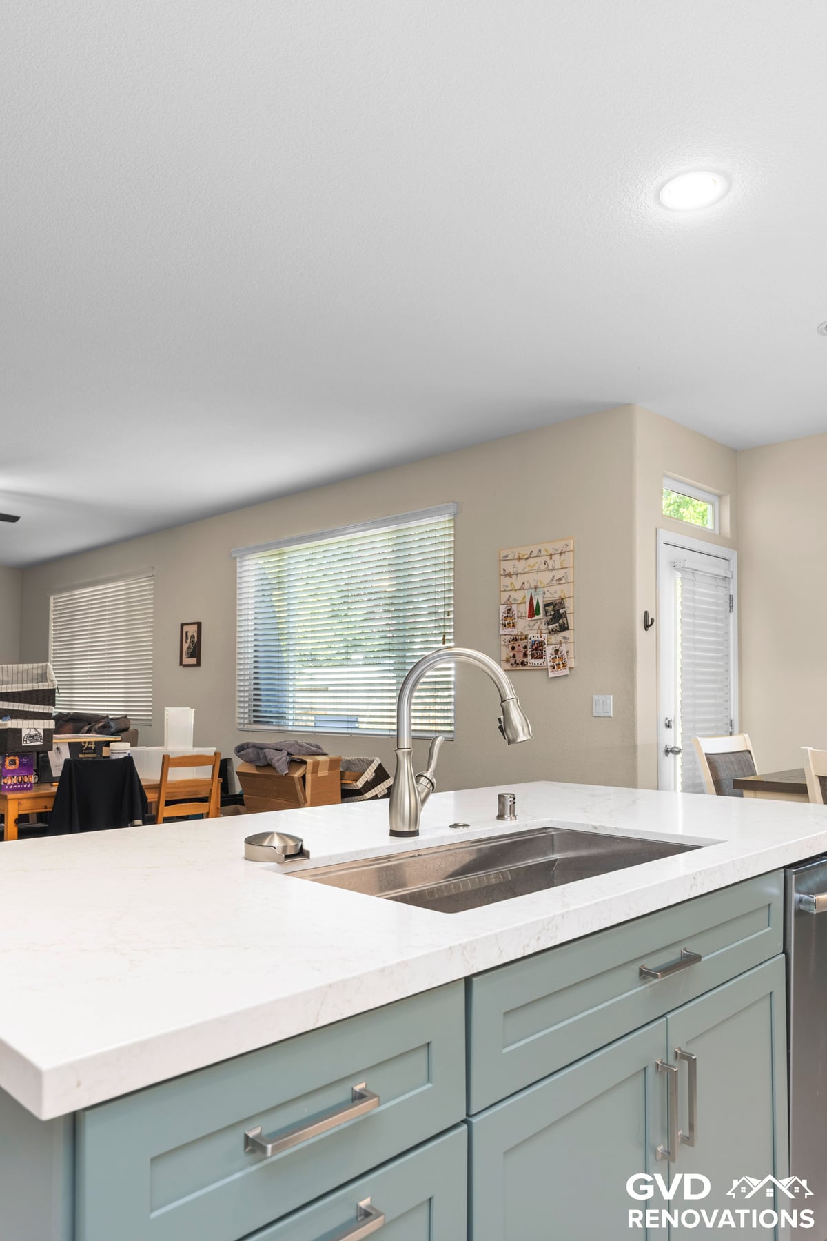 Custom Kitchen Remodel With Built-In Bar