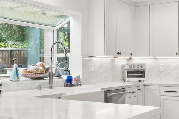 Open-Concept Kitchen Remodel with Custom Wine Cellar — completed GVD siding project near Davis, CA