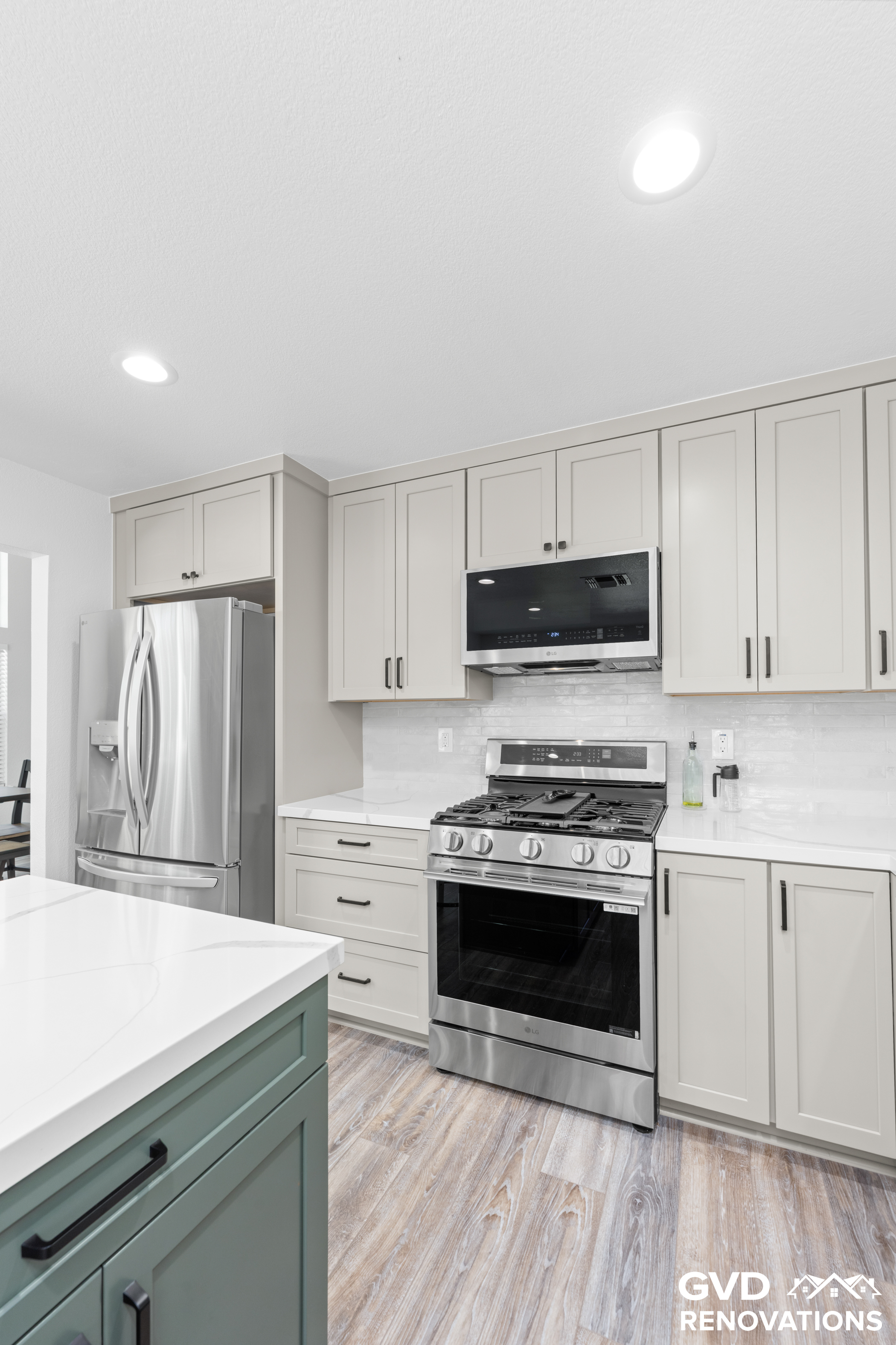 Custom Two-Tone Kitchen Transformation