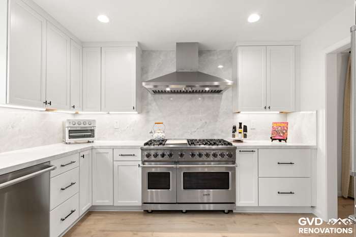 Open-Concept Kitchen Remodel with Custom Wine Cellar