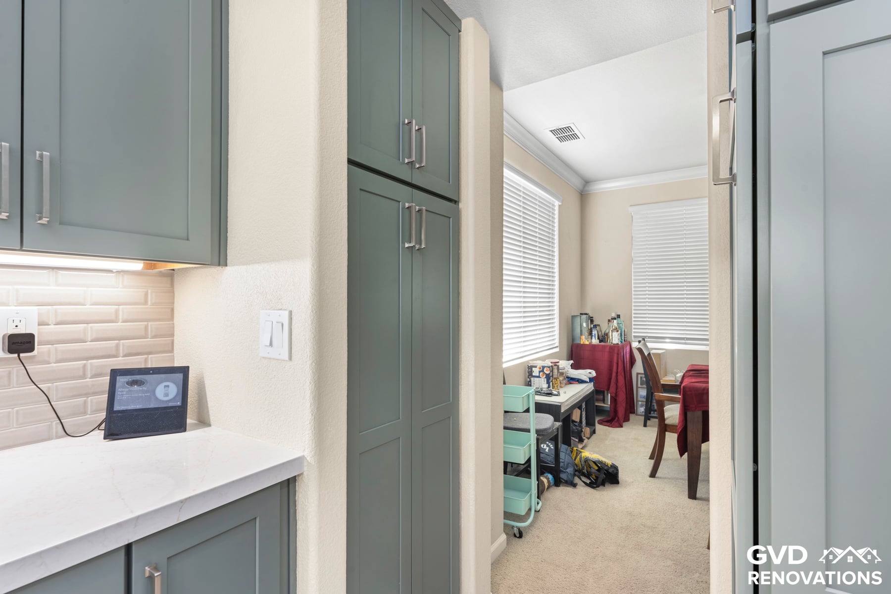 Custom Kitchen Remodel With Built-In Bar
