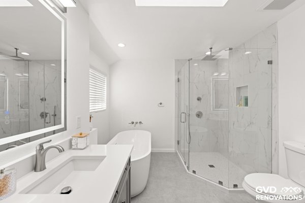 Guest & Master Bathroom Remodel with Spa-Style Upgrades