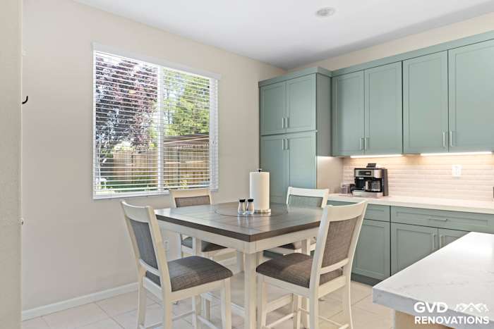 Custom Kitchen Remodel With Built-In Bar