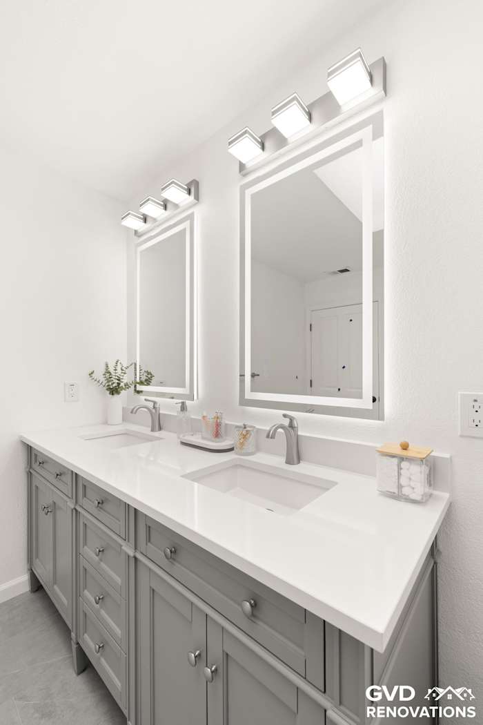 Guest & Master Bathroom Remodel with Spa-Style Upgrades