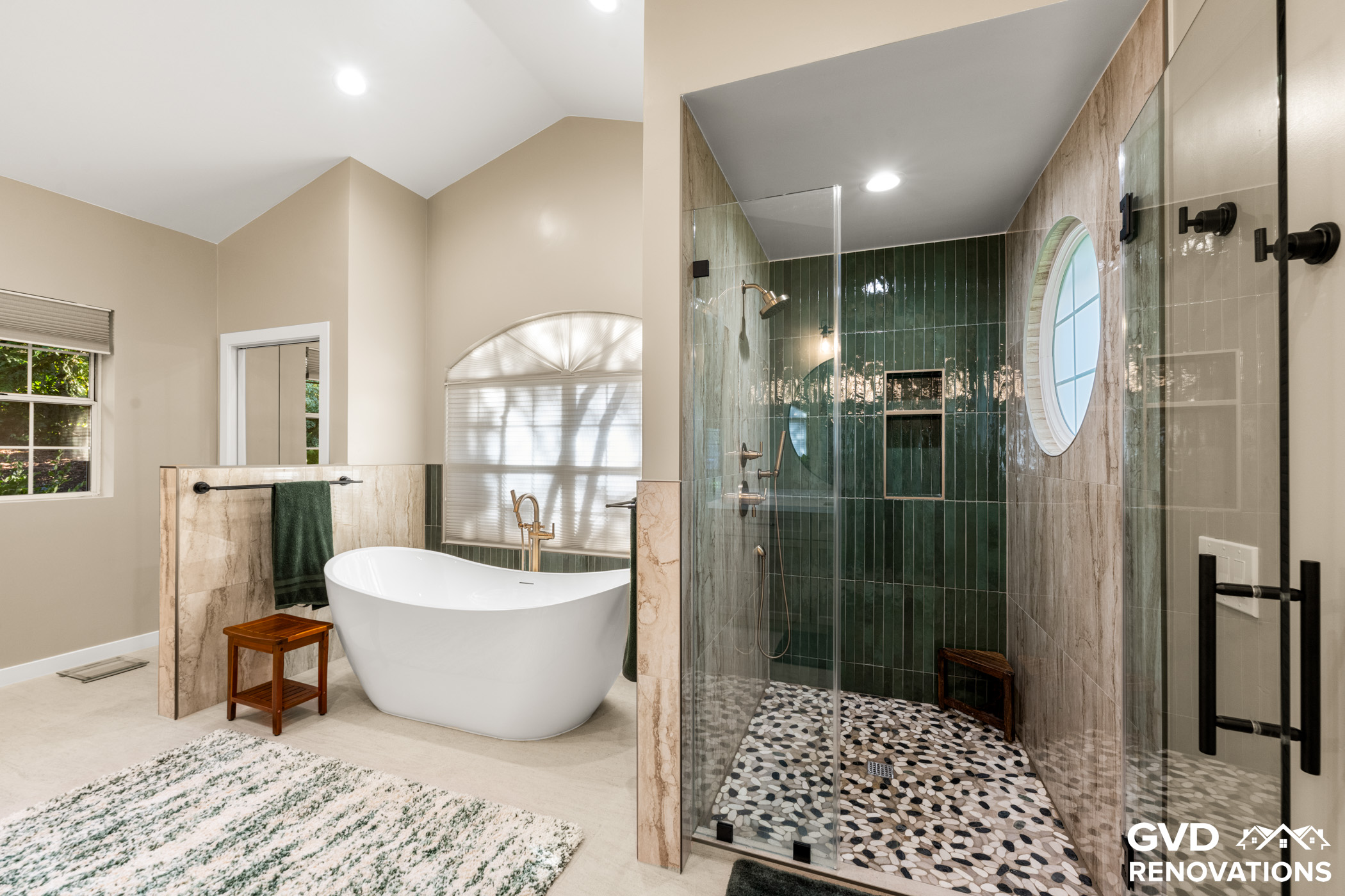 High-End Master & Guest Bath Transformation in El Dorado Hills