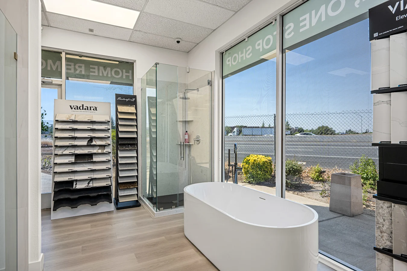 Bath vignette at the GVD showroom