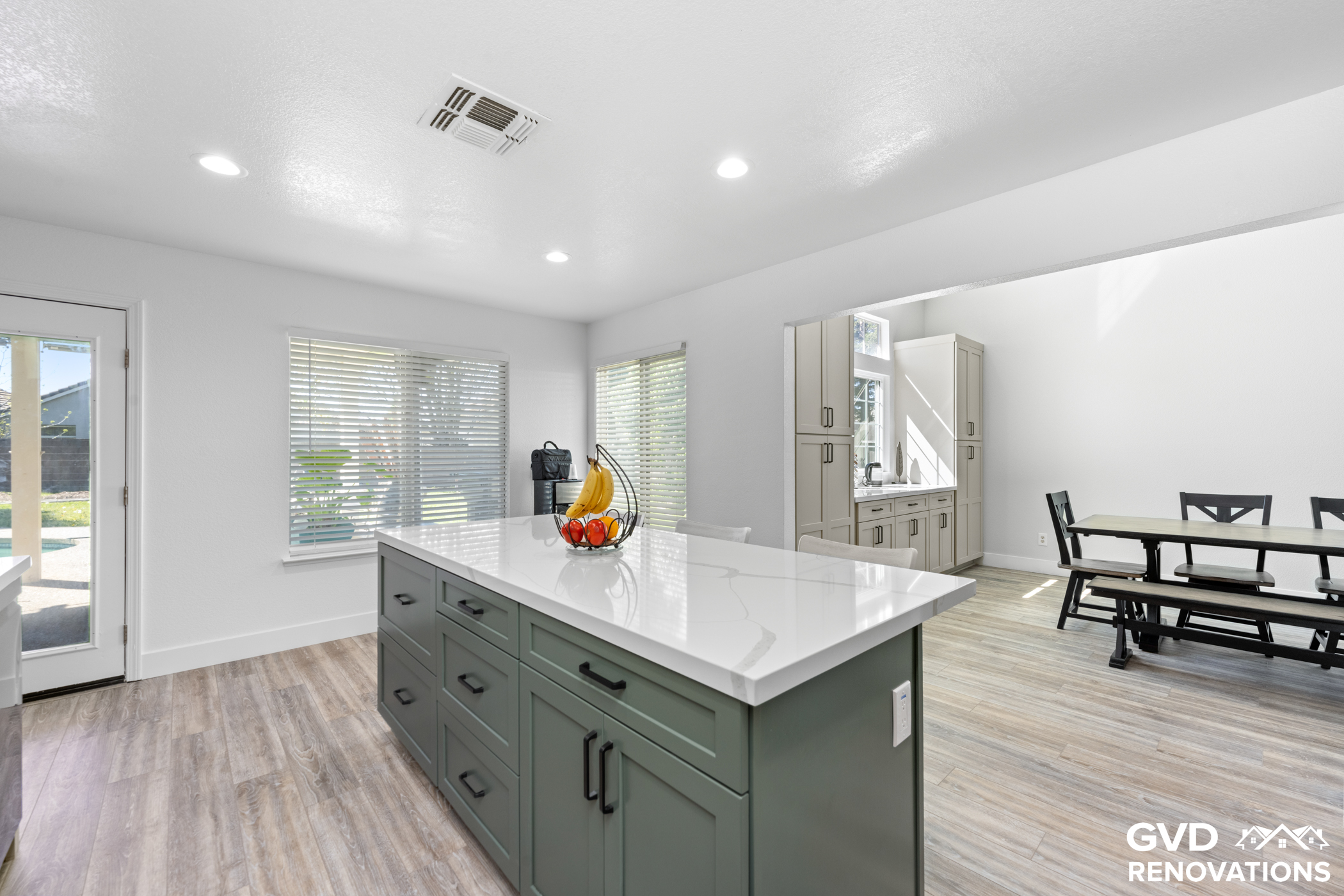 Custom Two-Tone Kitchen Transformation