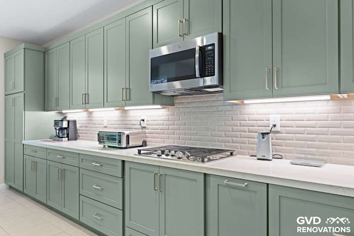 Custom Kitchen Remodel With Built-In Bar
