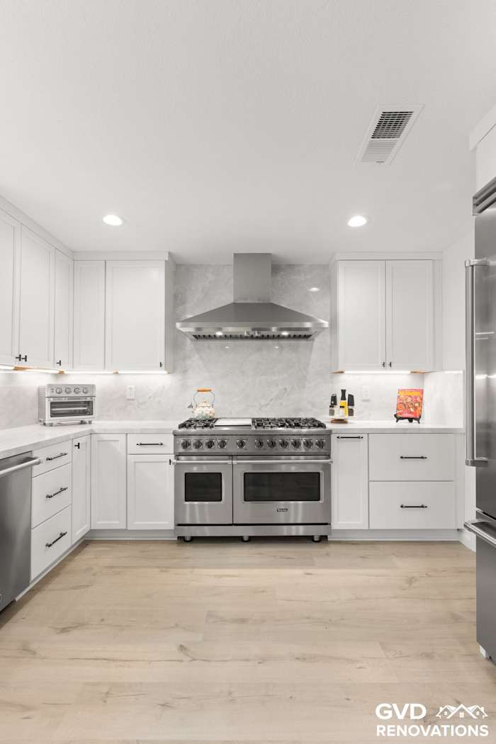 Open-Concept Kitchen Remodel with Custom Wine Cellar