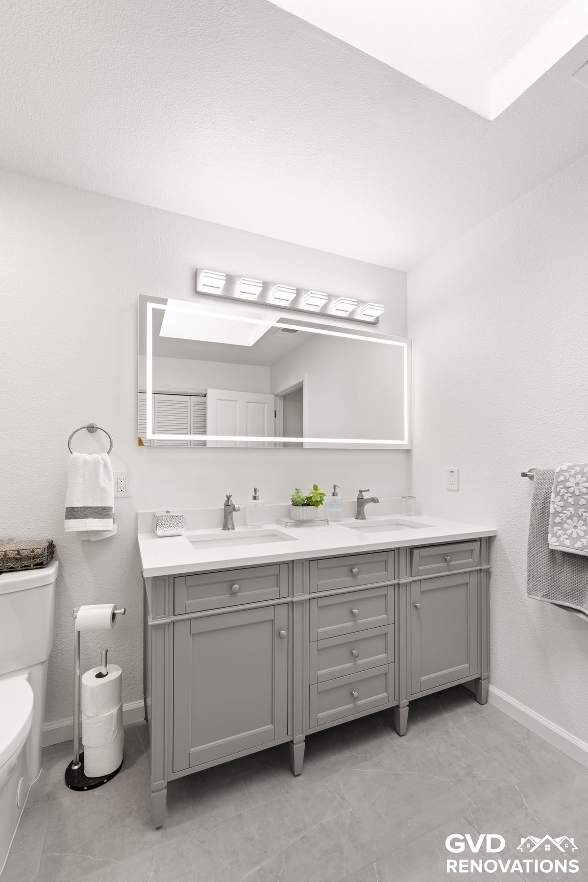 Guest & Master Bathroom Remodel with Spa-Style Upgrades