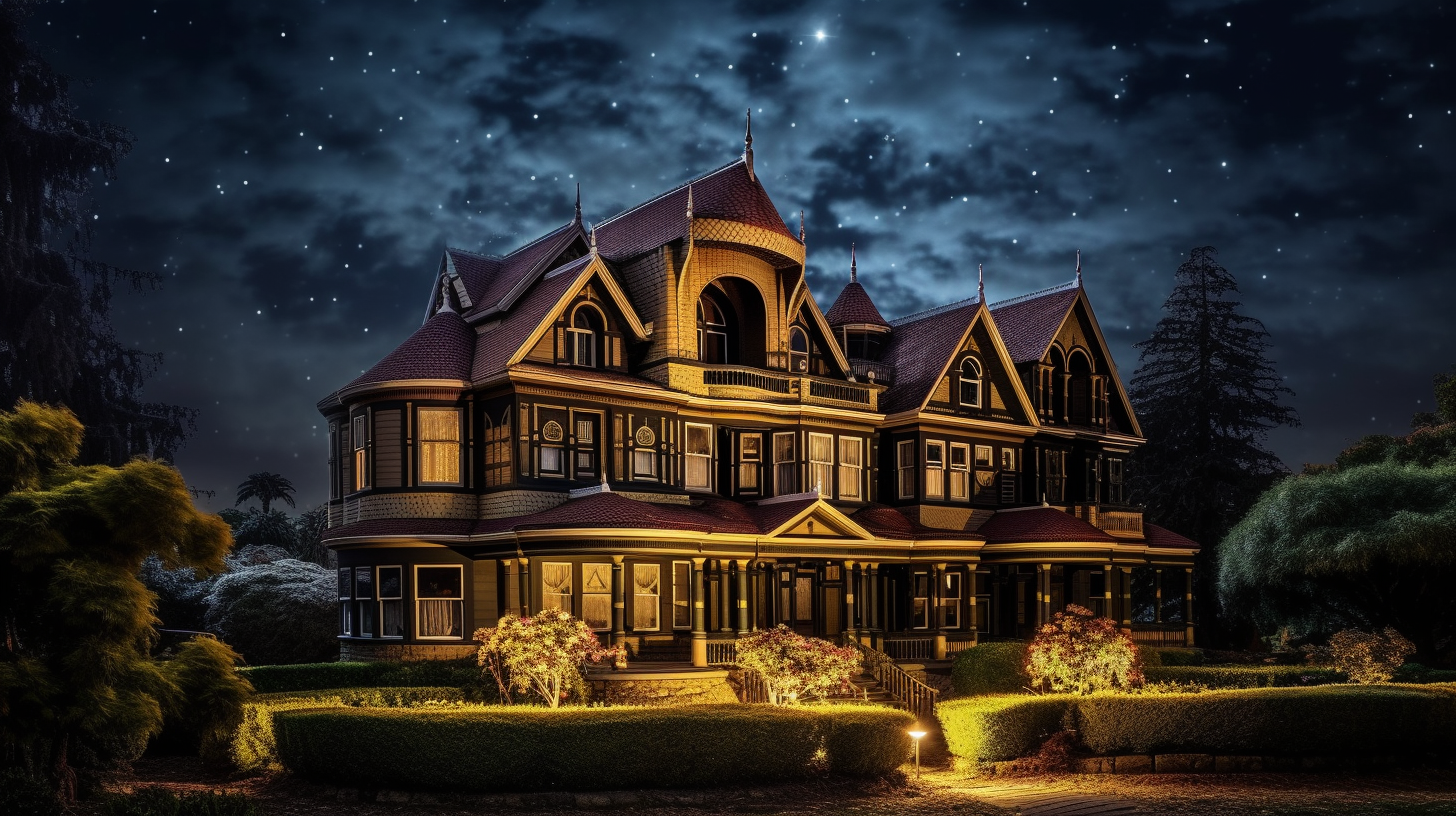 The Winchester Mystery House (San Jose, CA)