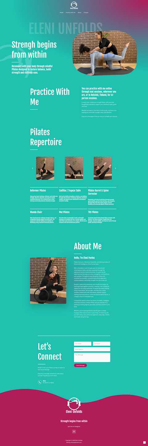 Eleni Unfolds full site