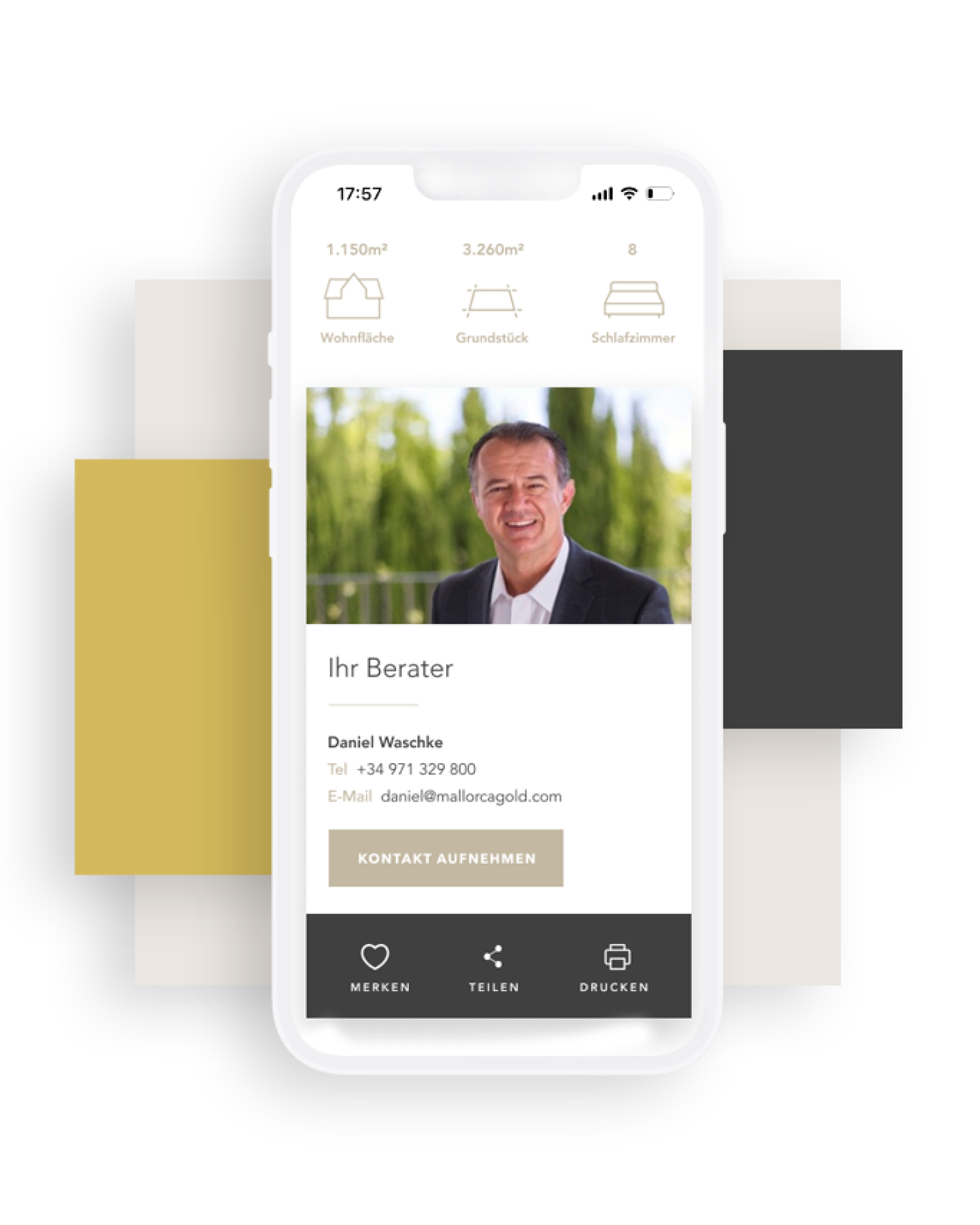 Bilder von Mallorca Gold auf einem Handy 