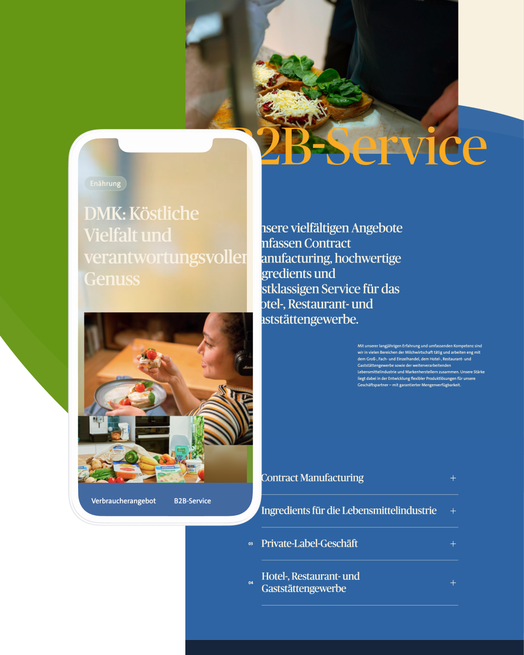 Bilder der Seite Ernährung von DMK