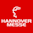 Logo | HM rot Ein Logo der HANNOVER MESSE mit weißer Schrift auf rotem Hintergrund
