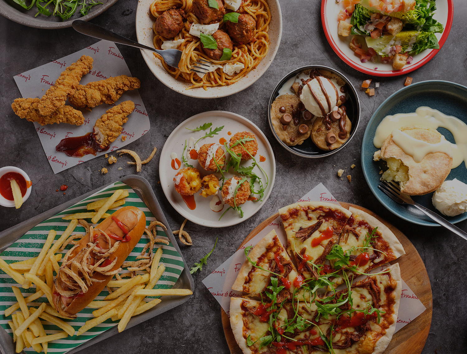 Menu - Frankie & Benny's