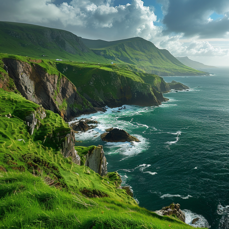 image of a scenic coastline in ireland