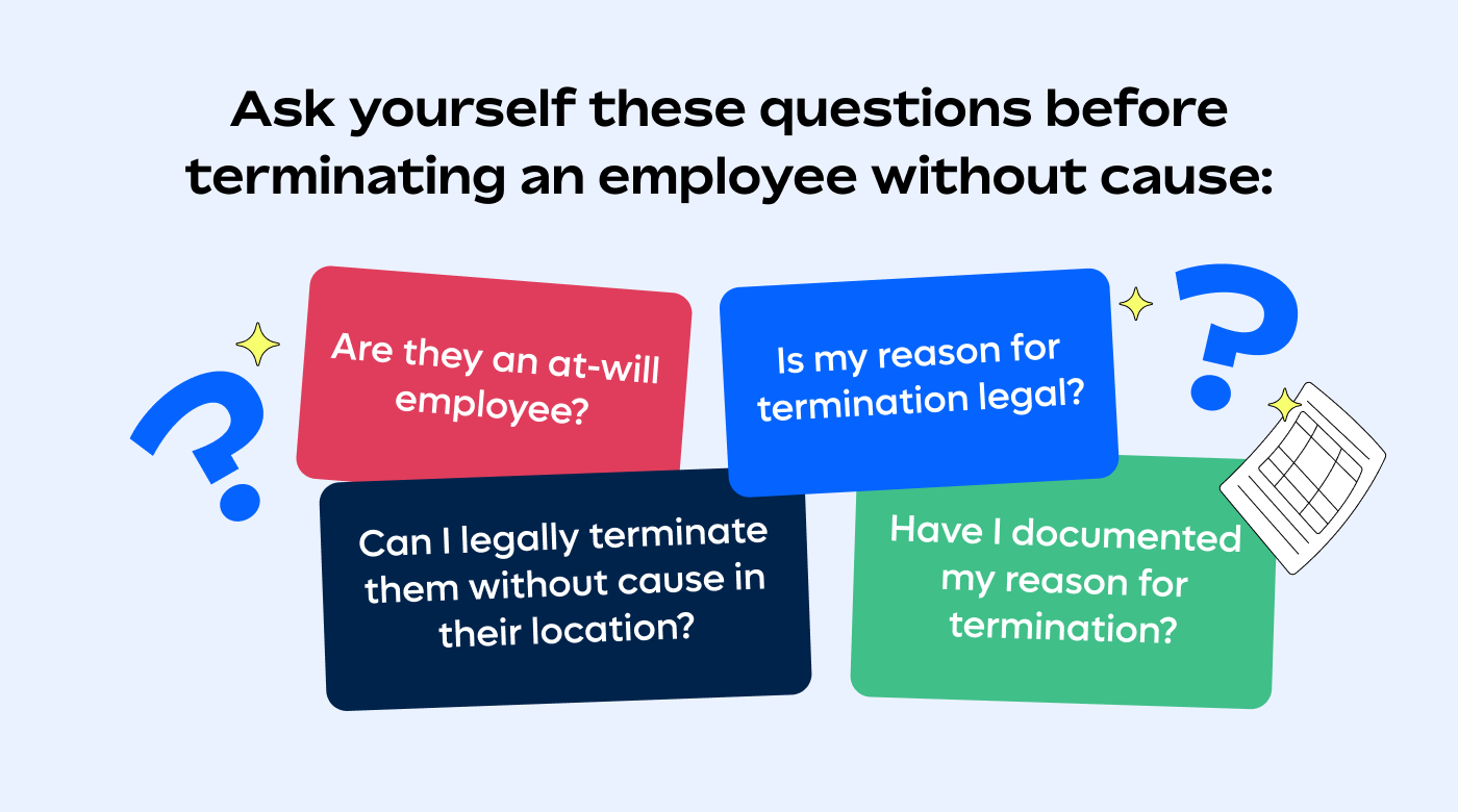 Termination without cause: A guide for US businesses | Remote