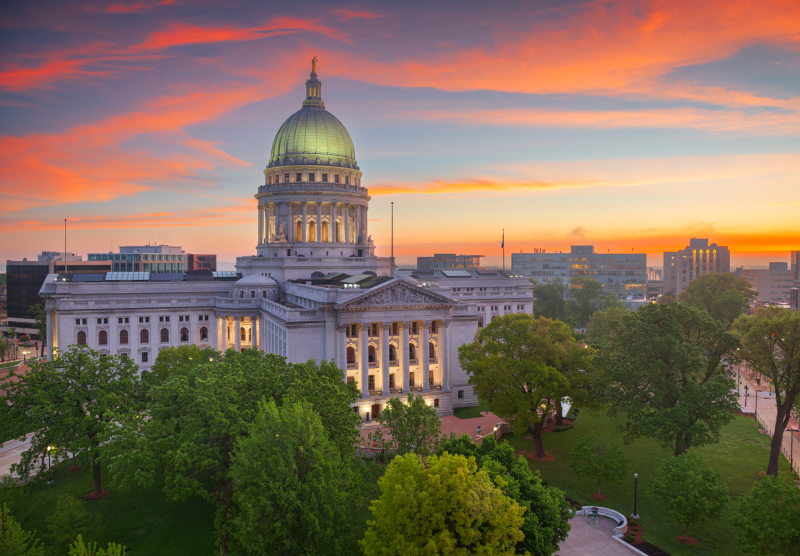 An image of Wisconsin capitol building