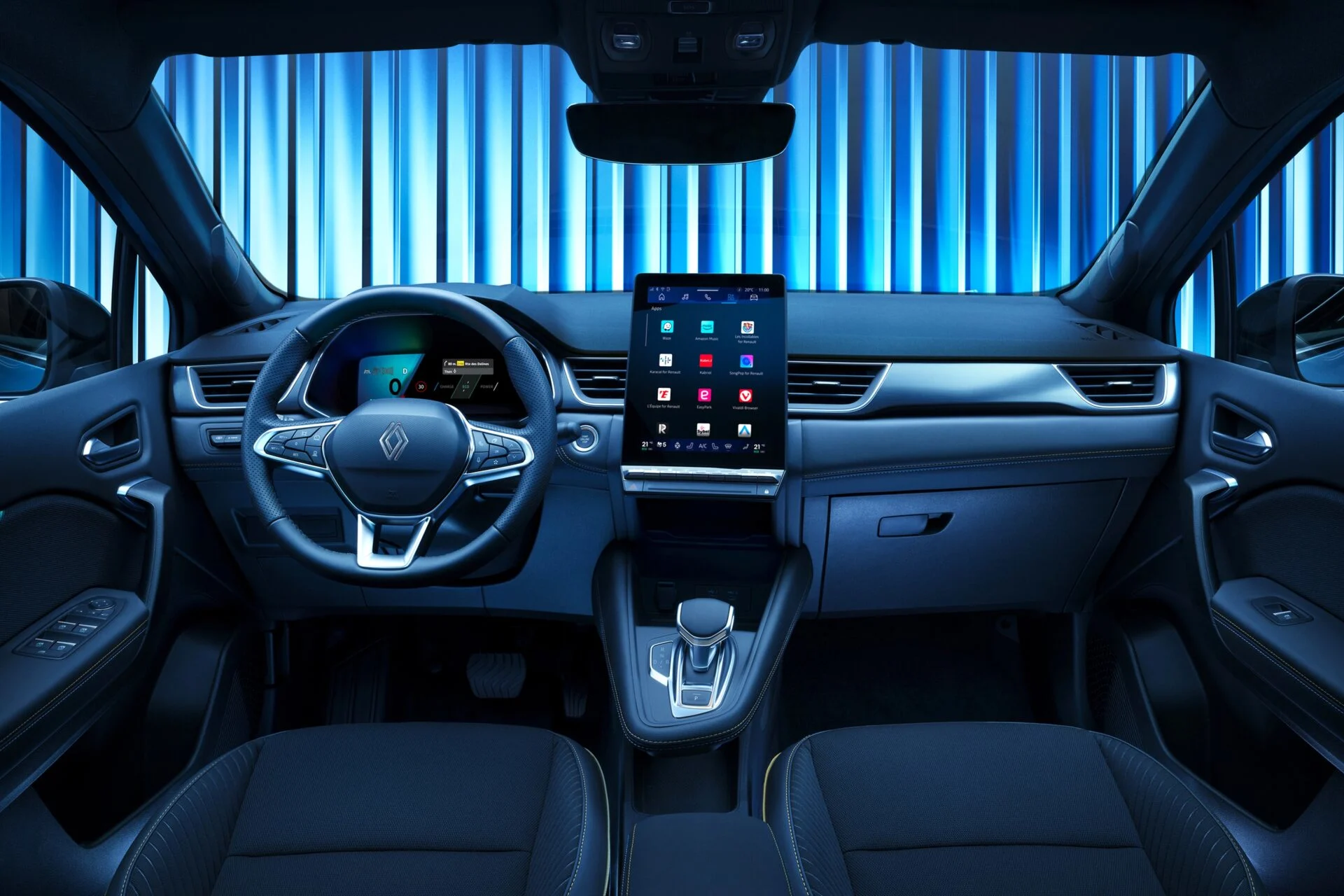Renault Symbioz E-Tech full hybrid Iconic Mercury BlueAS