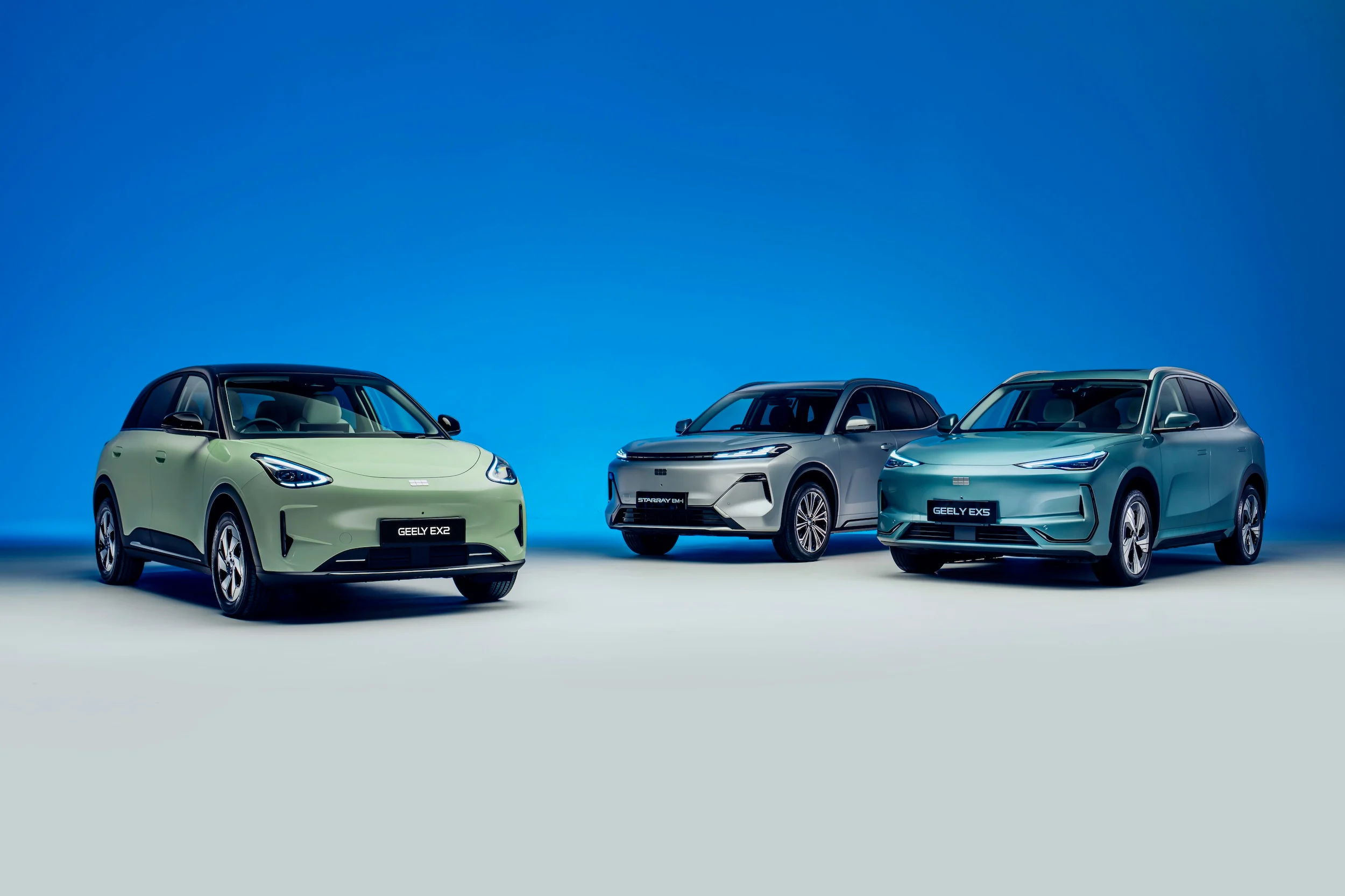 Geely lineup