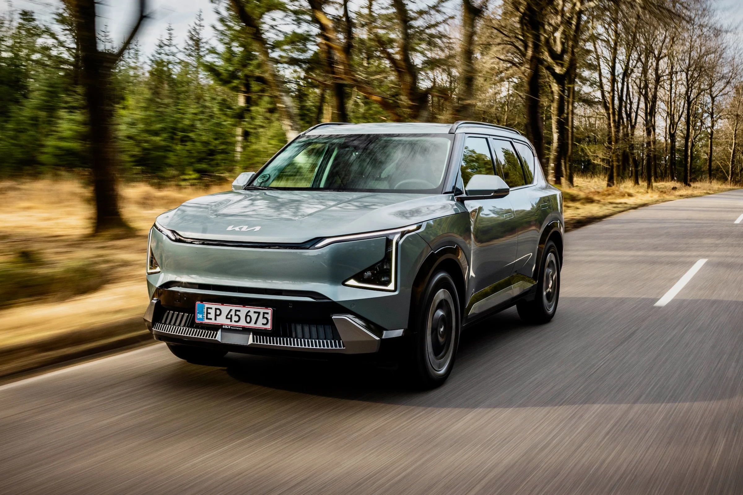 KIA EV5 Dynamisk Iceberg Green 08