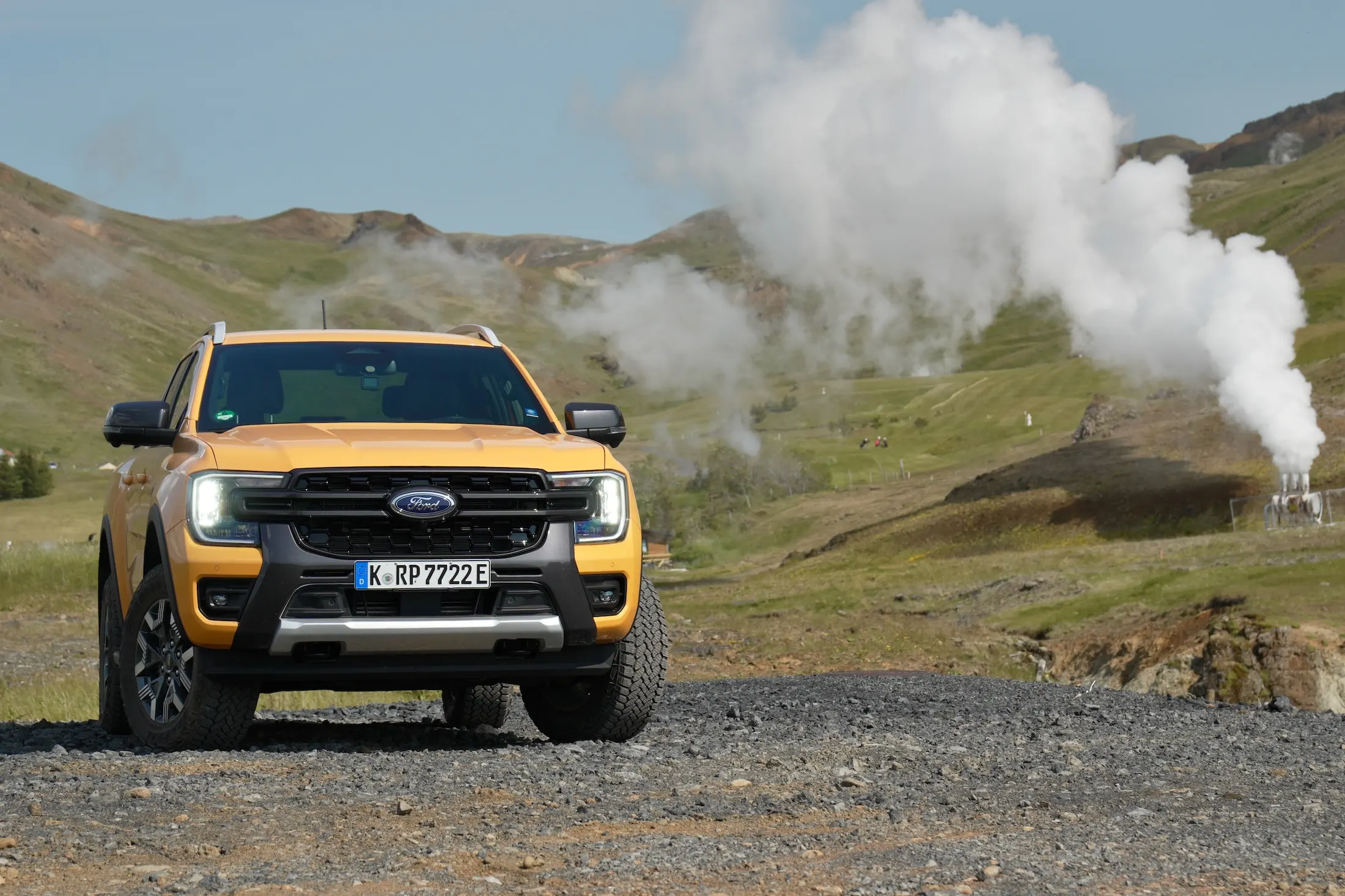 Første tur Ford Ranger PHEV MBB 858
