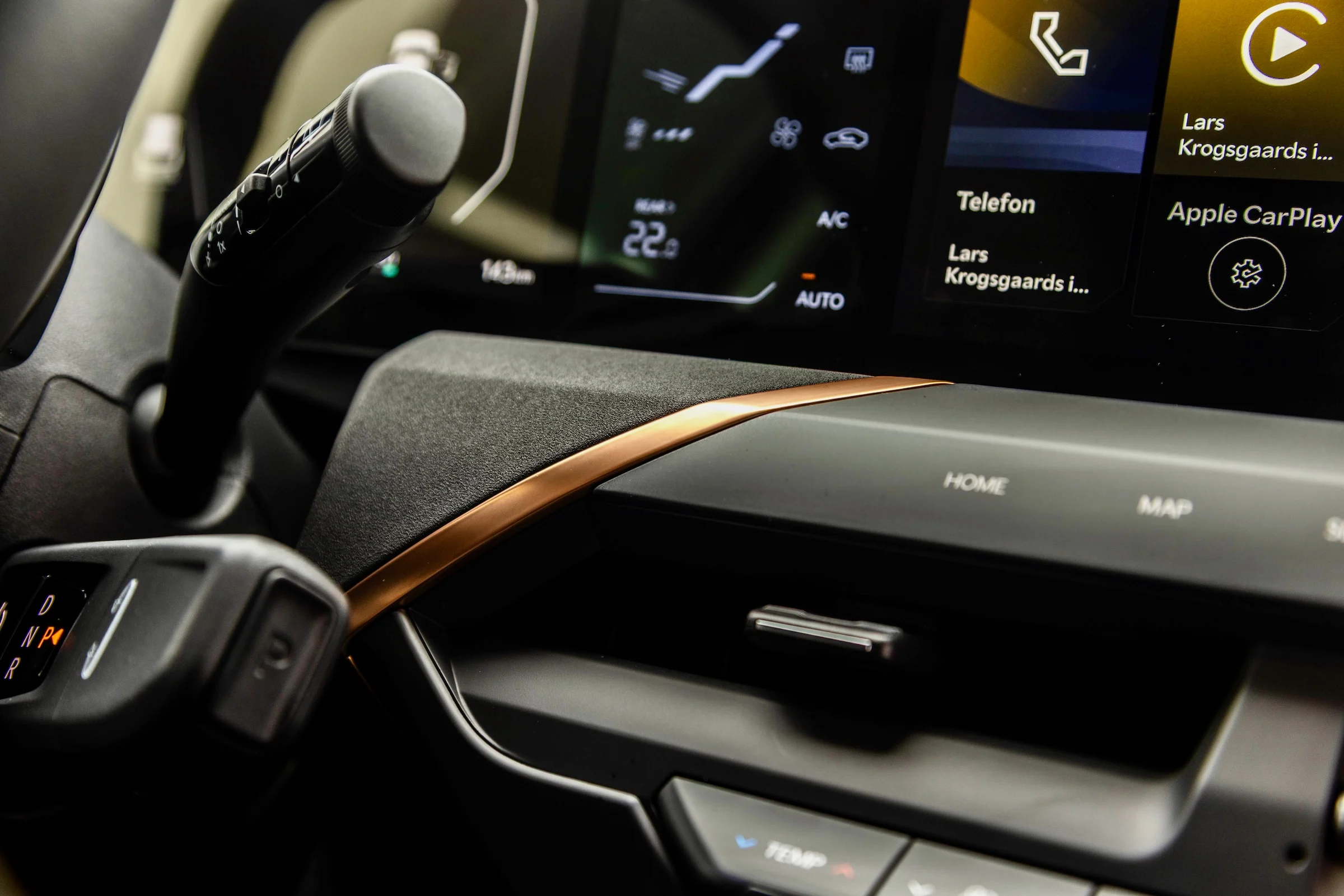 KIA EV5 Interiør-detaljer Iceberg Green 06