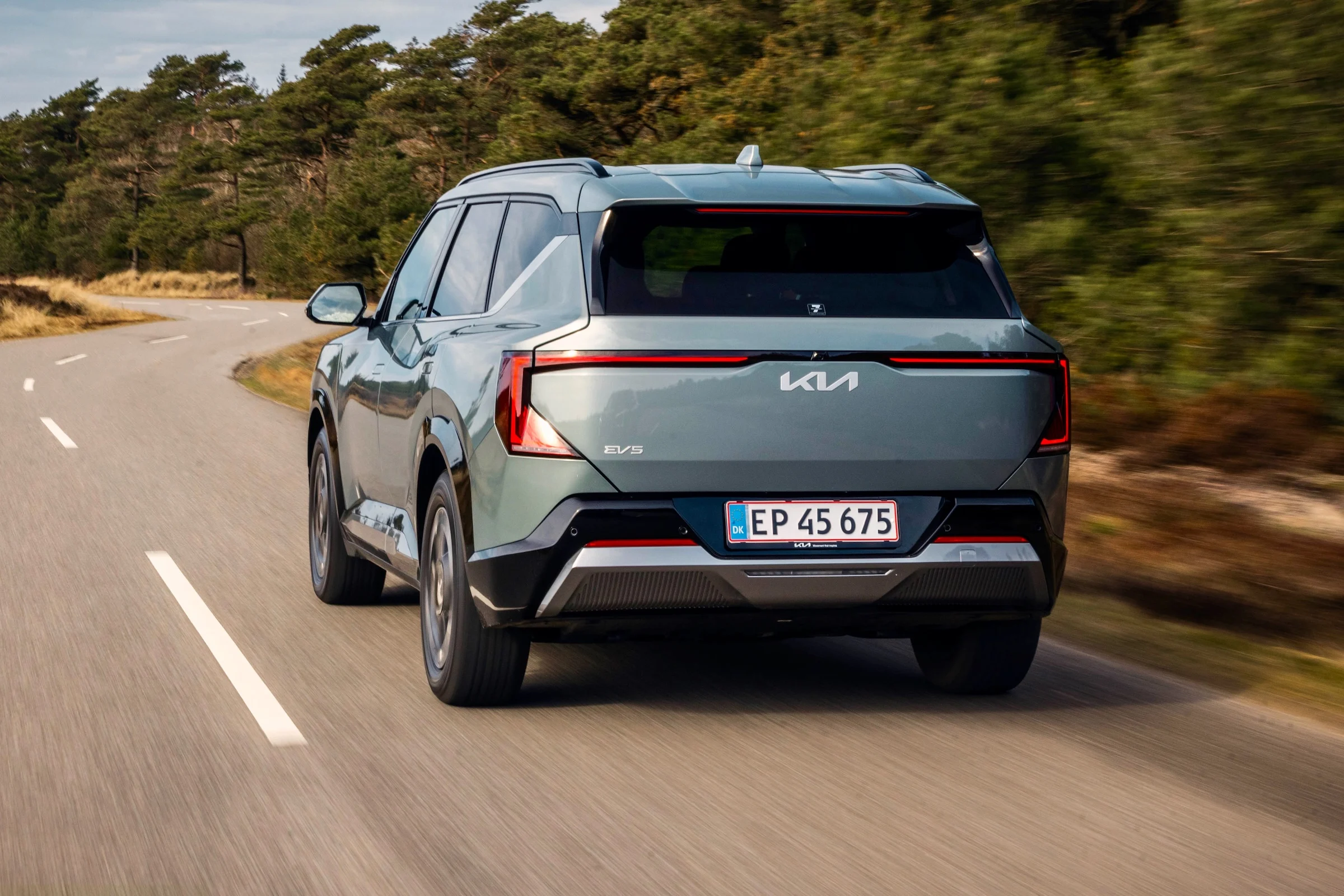 KIA EV5 Dynamisk Iceberg Green 11