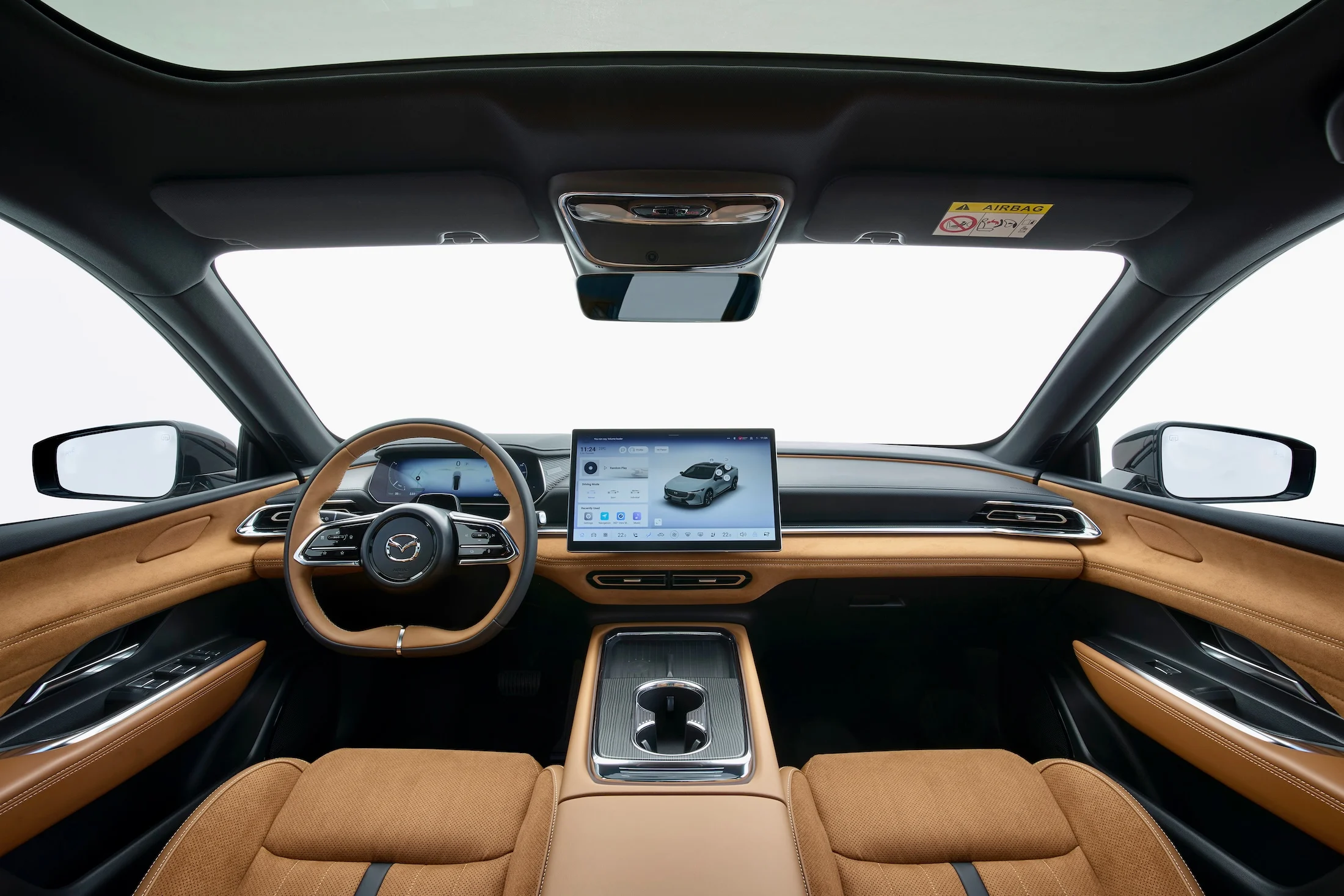 Mazda 6e Germany interior 01