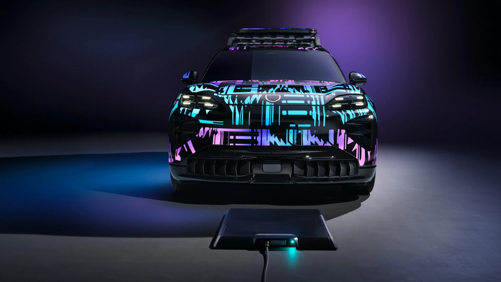 Porsche Cayenne Electric - Inductive Charging