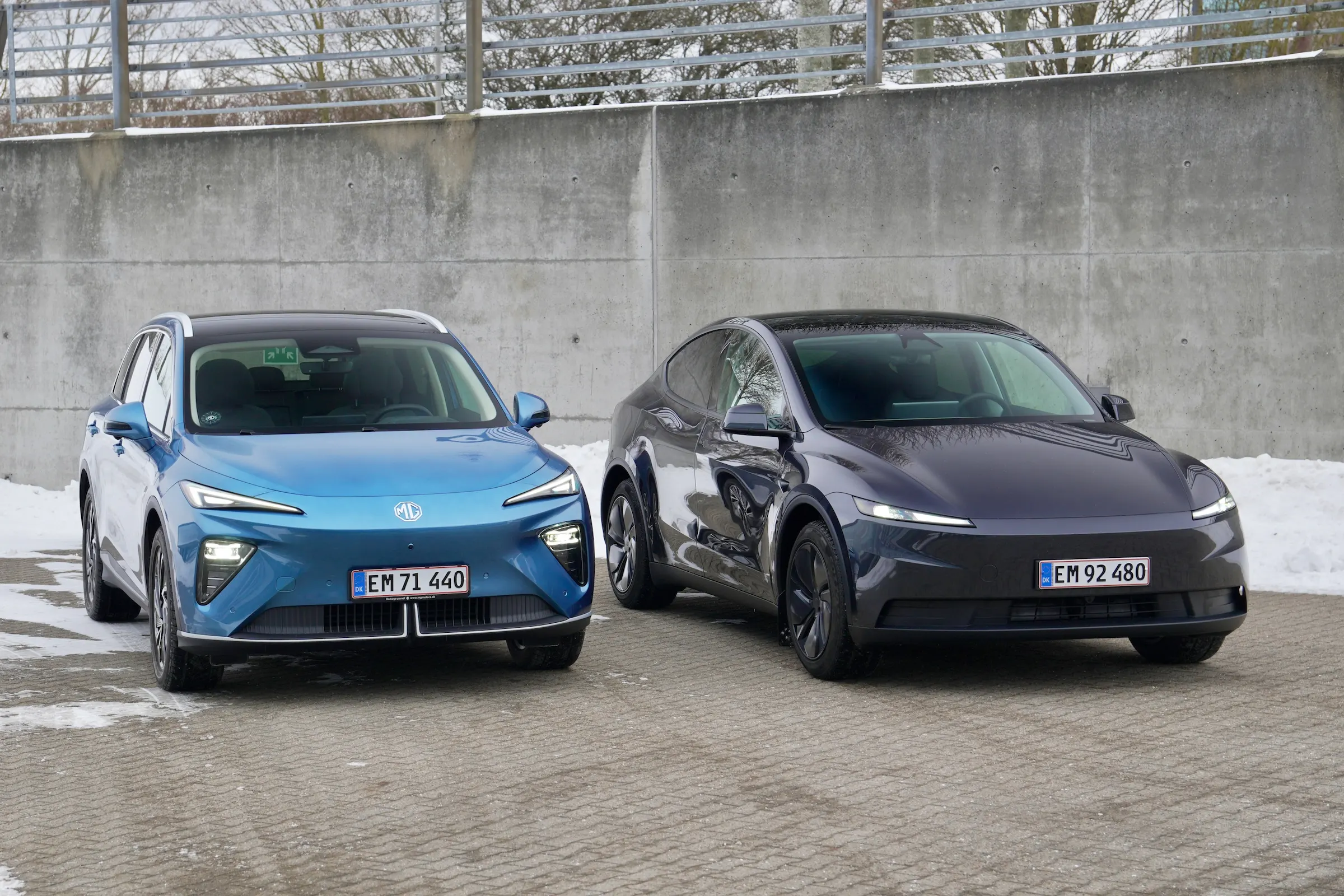 DUEL MGS6 EV vs Tesla Model Y Baghjuls MBB 499