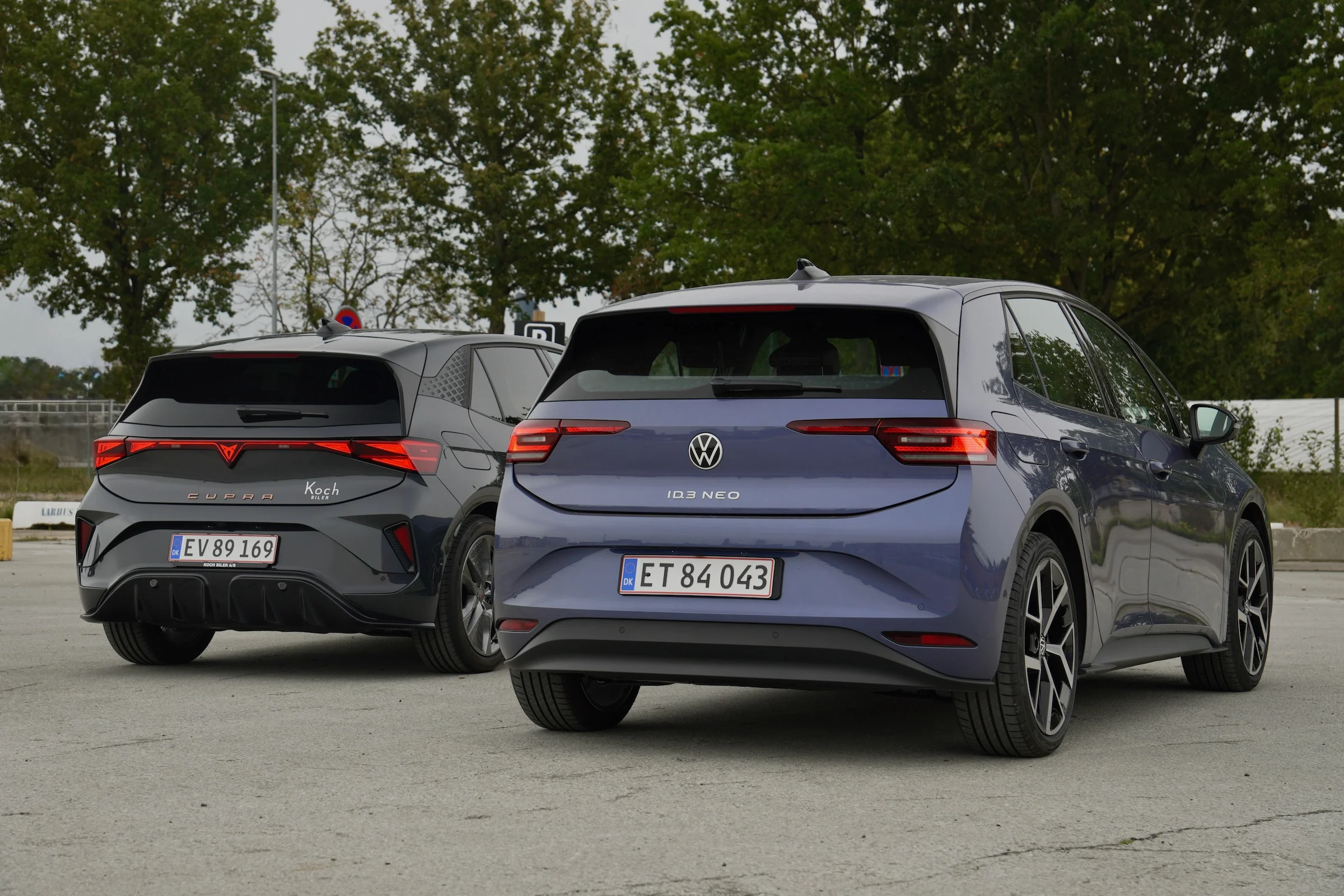 DUEL Cupra Born vs VW ID.3 Neo 3902