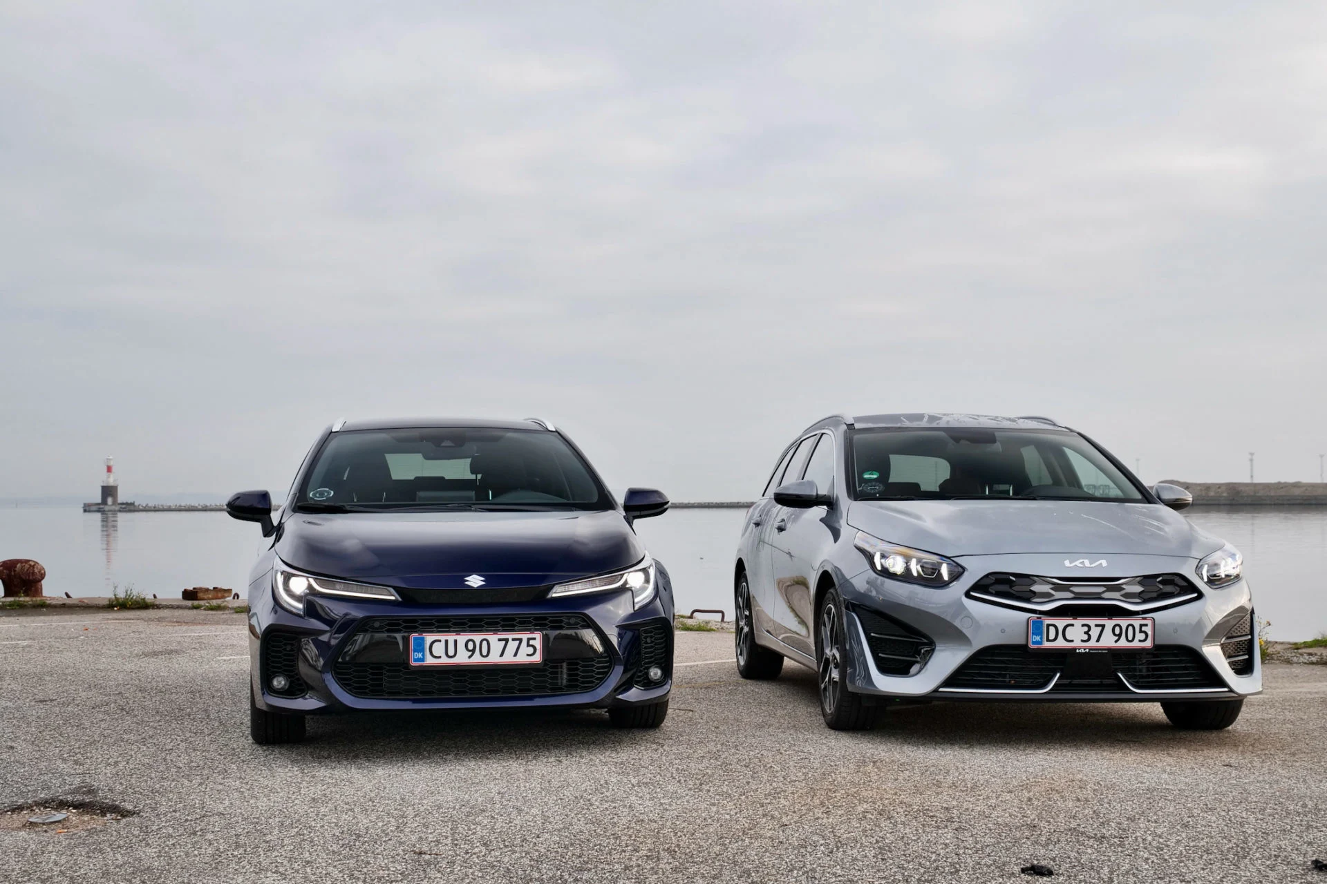 Bilbasen DUEL Kia Ceed SW PHEV vs Suzuki Swace Hybrid9999