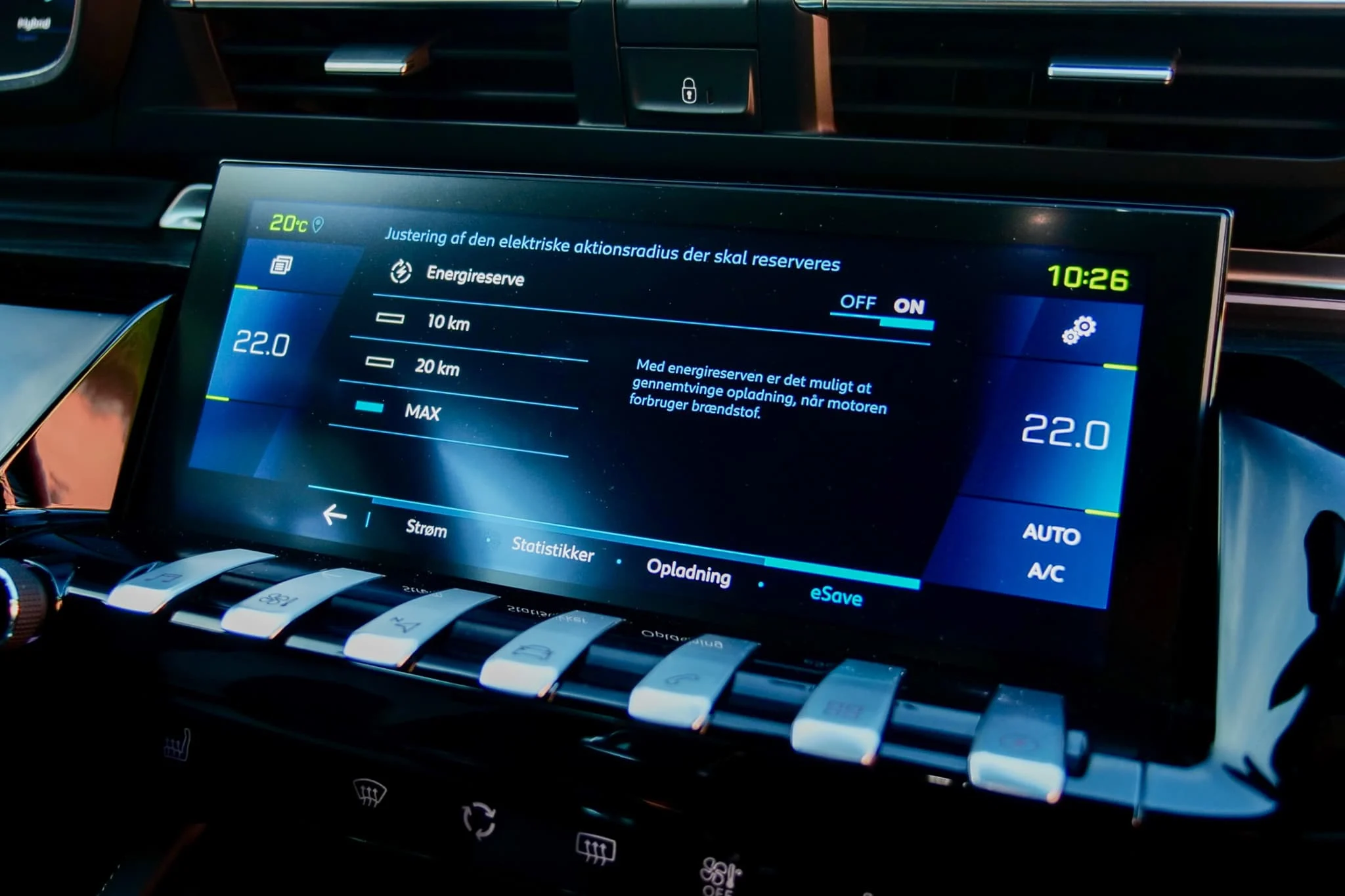 Peugeot 508 SW Hybrid GT – Infotainment