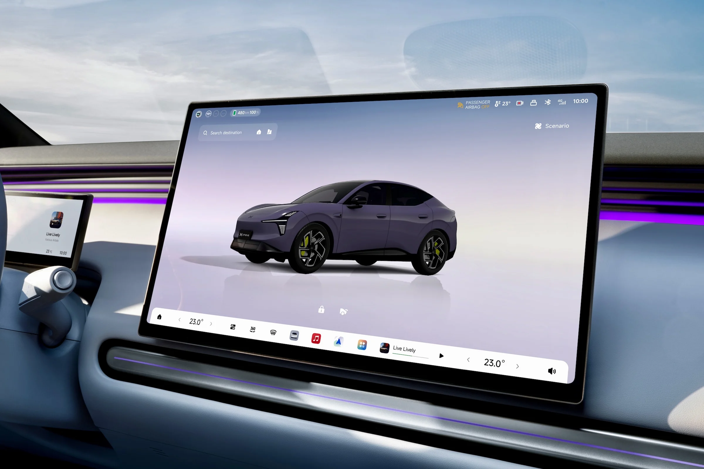 XPeng L03 Central Touchscreen