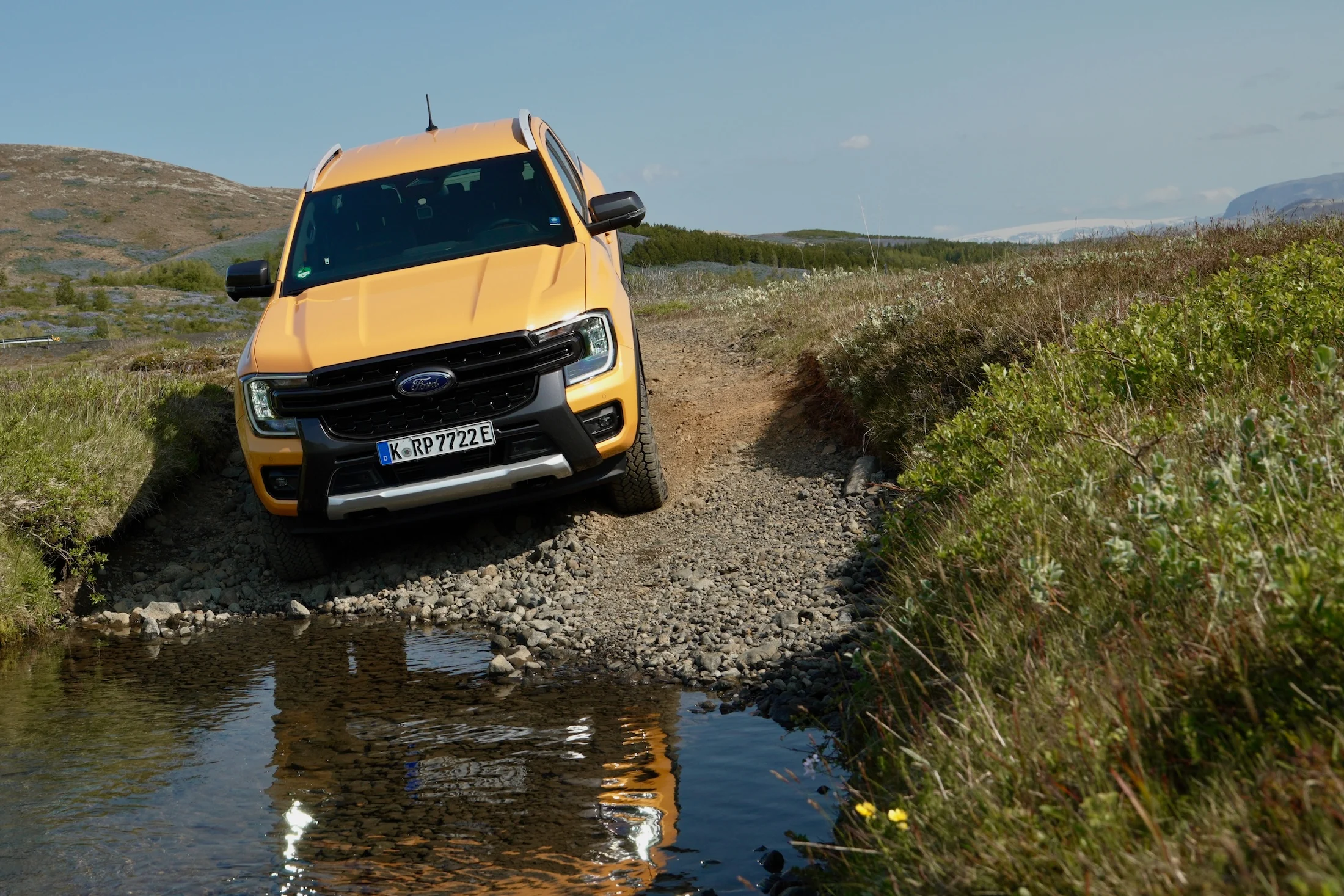 Første tur Ford Ranger PHEV MBB 829