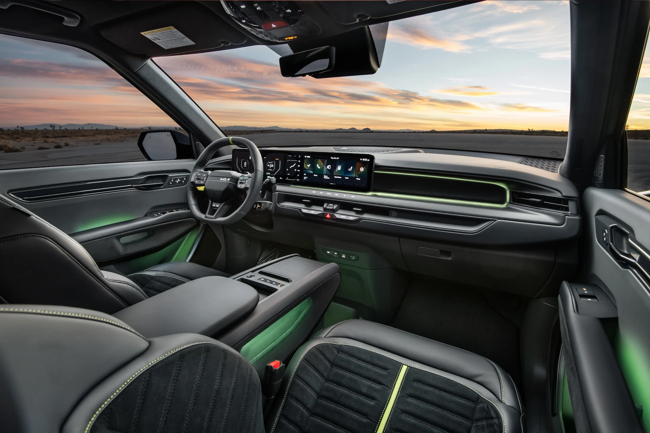 Kia EV9 GT interior