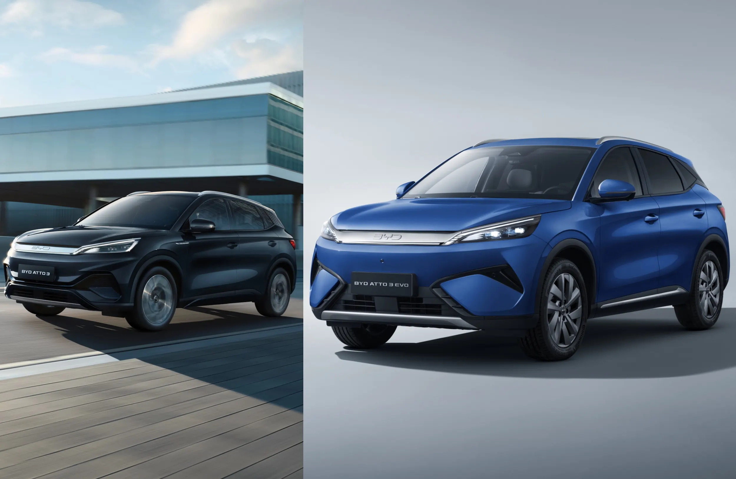 BYD Atto 3 og Atto 3 Evo